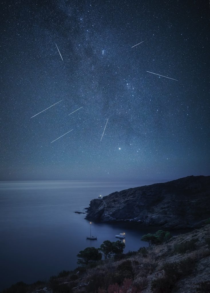 Perseid meteor shower